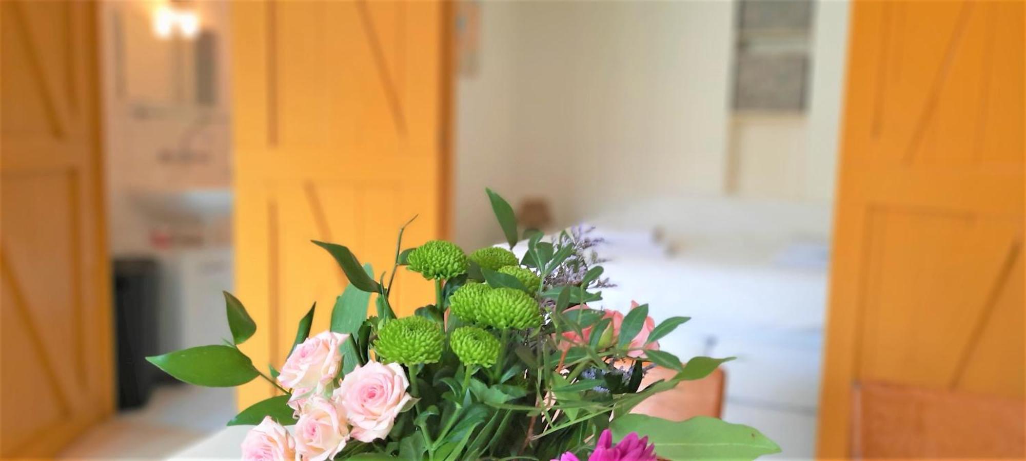 Appartement 2 Met Terras Aan De Tuin Van Op De Roemte Baflo 外观 照片